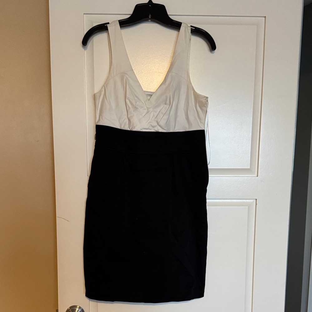 Express Black and White Mini Dress